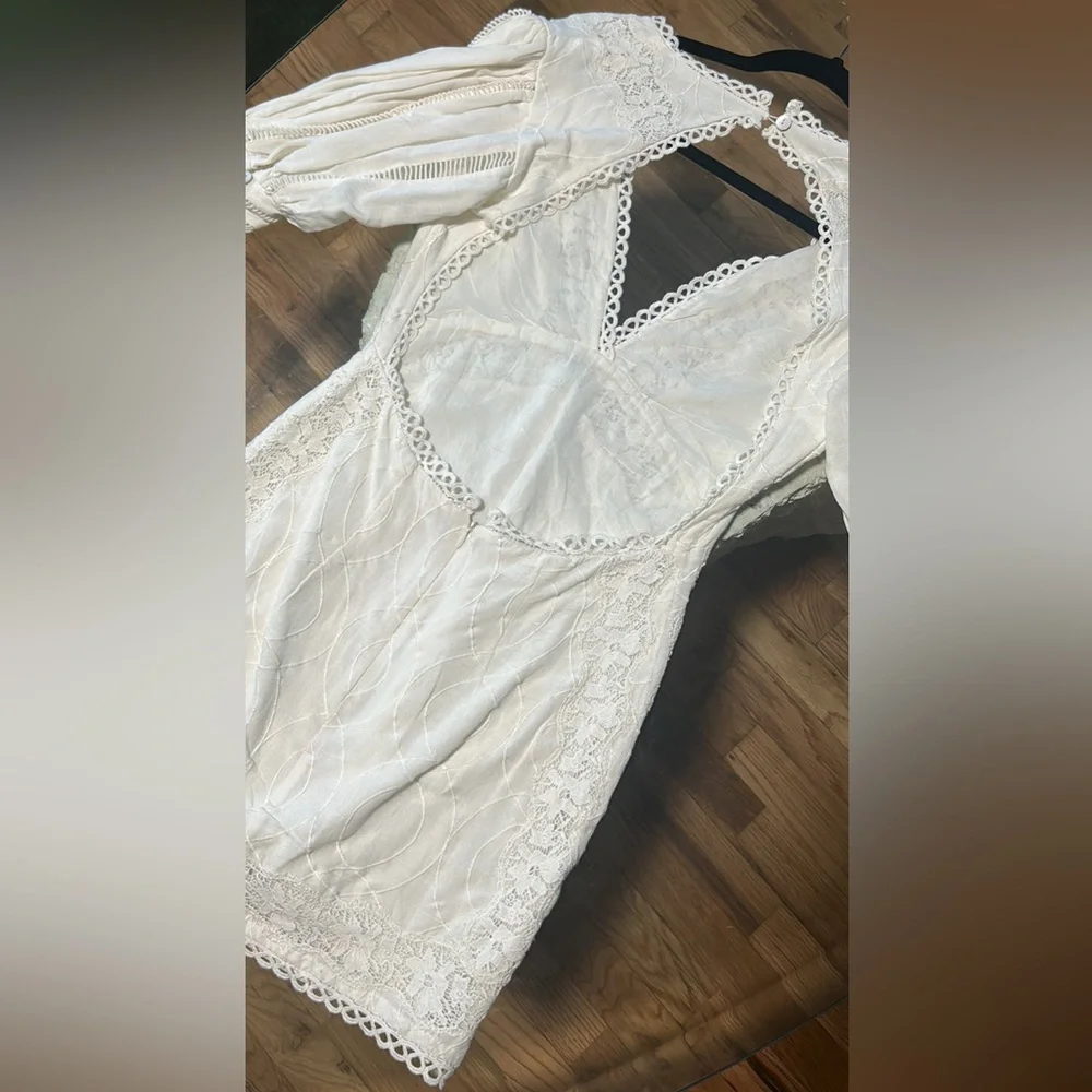 Tularosa White Mini Dress - Picture 4 of 5